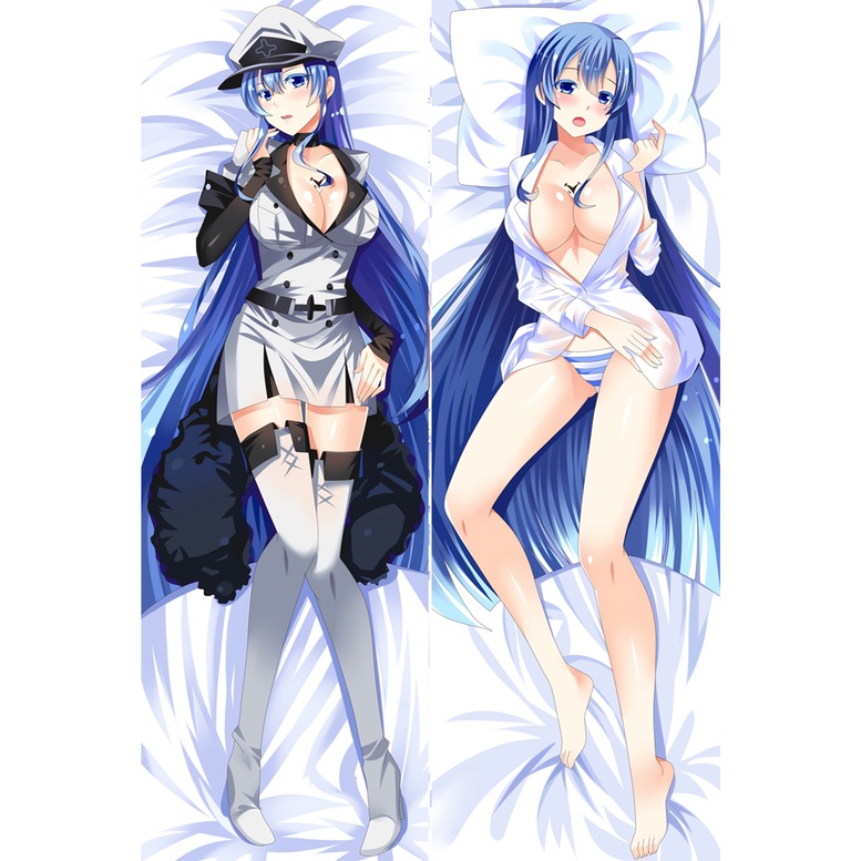 Vỏ Gối Trang Trí Anime Akame ga KILL! Vỏ Gối Ôm In Hình Hoa Anh Đào 2 Mặt