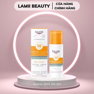 Kem chống nắng EUCERIN sun dry touch OIL CONTROL sun gel cream 50ml
