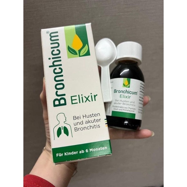 (Date mới nhất) Siro ho Bronchicum 100ml nội địa Đức