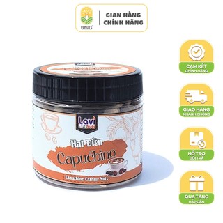 Hạt điều vị capuchino lavinuts - không đường phù hợp ăn kiêng ăn chay 200g
