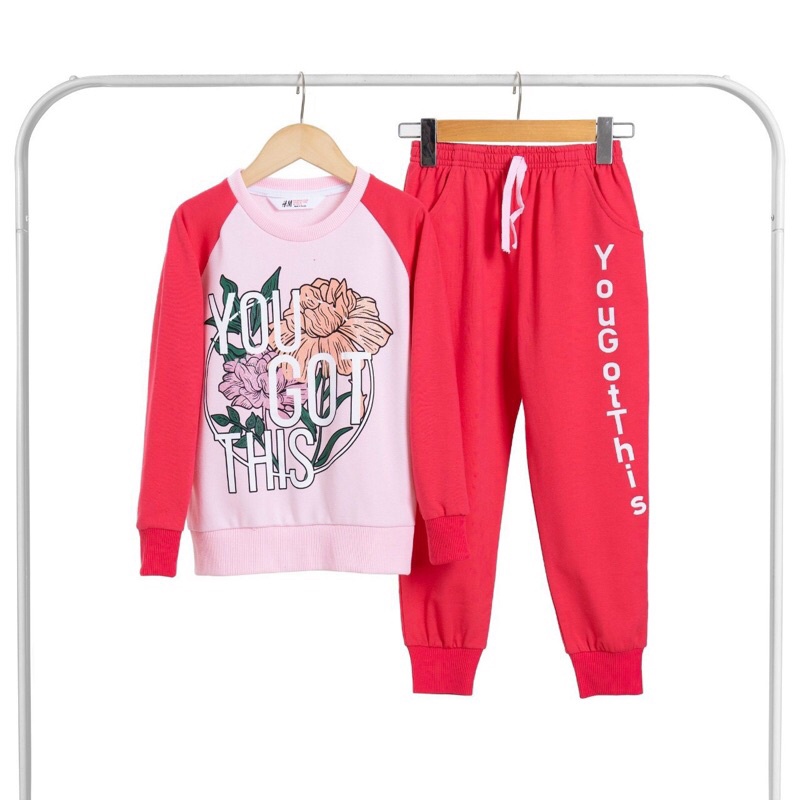 BỘ NỈ DA CÁ HM CHO BÉ GÁI size 20-52kg  nỉ mềm, xịn xò