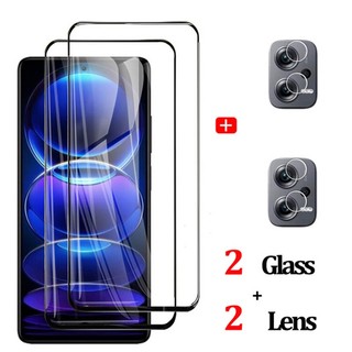 4 in 1 Tempered Glass Anti-Scratch Protective Film For Xiaomi Redmi Note 12 pro plus 5G Screen Protector