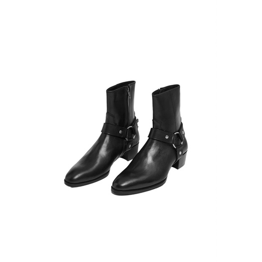 THE DAKANA HARNESS BOOTS VER 2 giày bốt nam da bò cao cấp Gót gỗ 5cm, khóa kéo YKK chính hãng