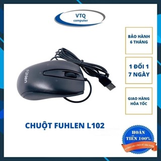 Chuột máy tính,chuột có dây Fulhen L102 hàng nhập khẩu giá tốt nhất,bảo hành 12 tháng. shopphukienvtq