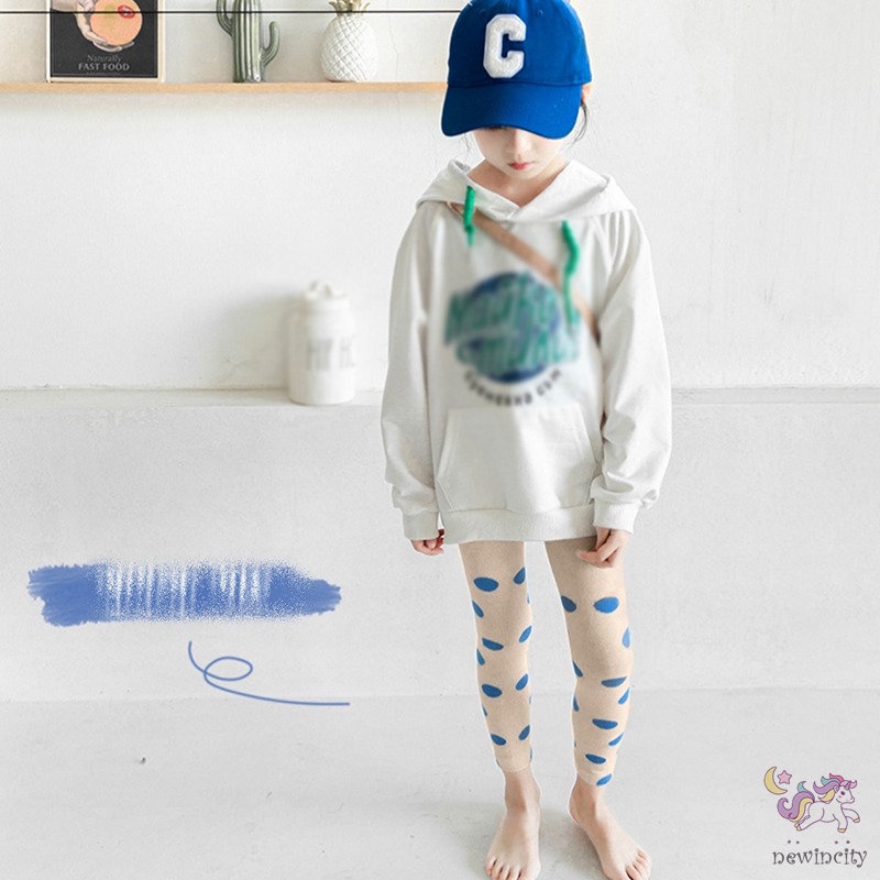 Quần Legging Chấm Bi Dễ Thương Cho Bé Gái