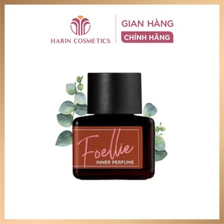 Nước hoa vùng kín Foellie Eau De Foret Inner Perfume 5ml màu nâu hương gỗ tươi mát, thanh lịch, khử mùi Harin Cosmetics