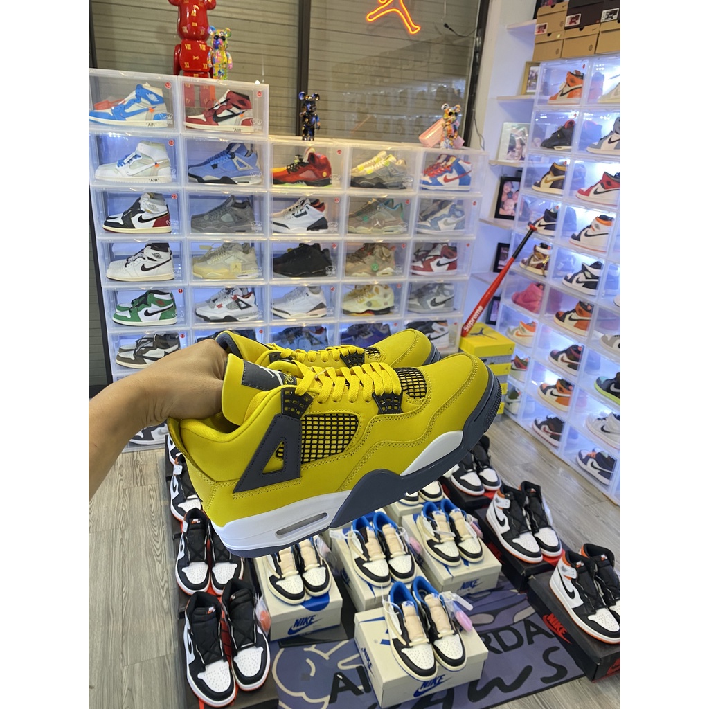 Giầy NIKE _Jordan 4 Lightning bản cao cấp nhất Full Box