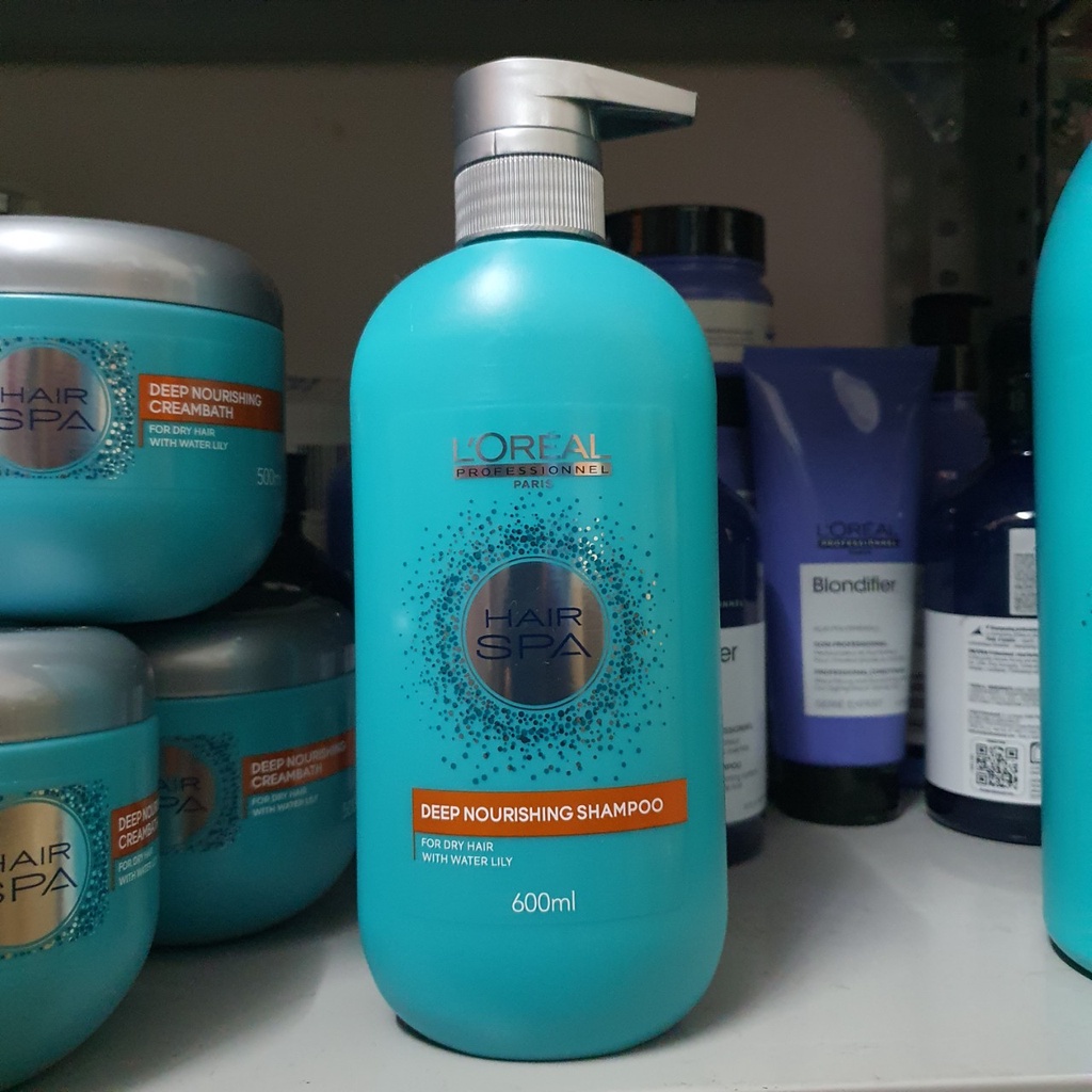 Dầu gội hấp suôn mượt Loreal Hair Spa Deep Nourishing Full size