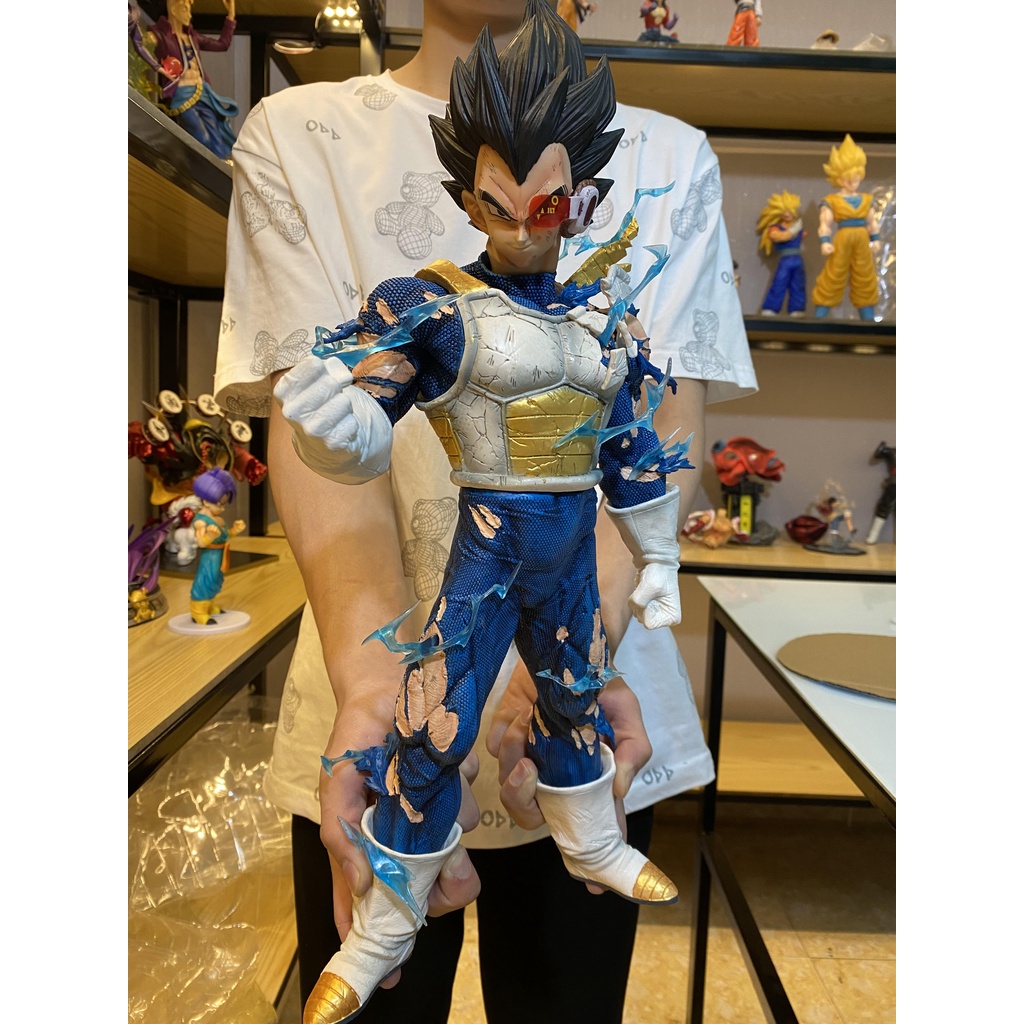 (45cm) Mô hình Vegeta 4 đầu có LED Siêu Khủng - Mô hình DragonBall