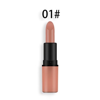 ❤Matte Lipstick Velvet Charming Lip Red Bullet Shape Lipstick Portable Small