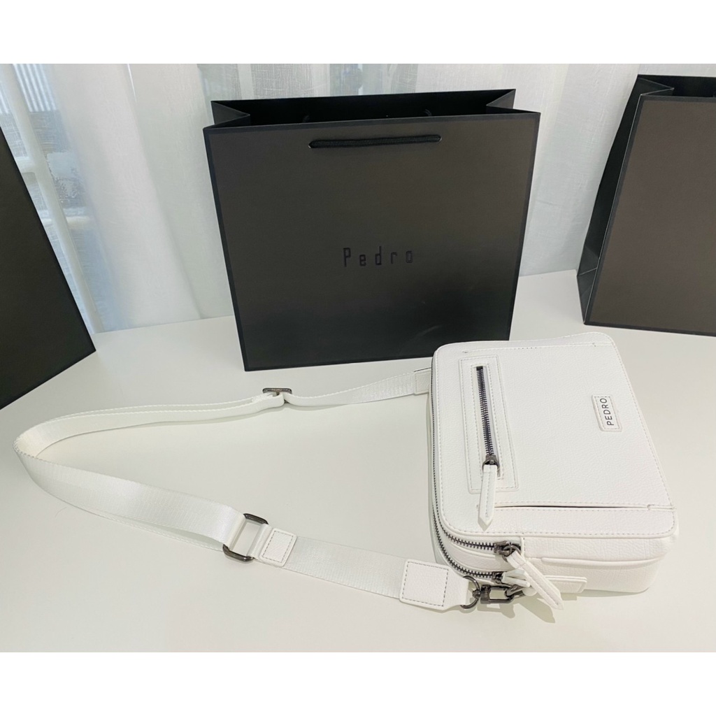 Túi đeo chéo nam PM2-26320120 da hạt cát đủ màu