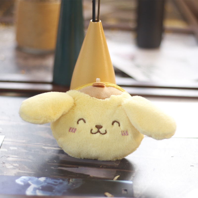 SANRIO Túi Đựng Tiền Xu Hình Cinnamoroll Kuromi Melody Nhồi Bông Đáng Yêu