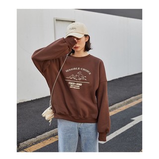 Áo sweater unisex, áo trơn thêu chữ cực đẹp