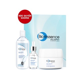 Hộp Quà Bio-essence Bio-Water Vitamin B5 (Nước Tẩy Trang 400ml + Tinh Chất Dưỡng 30ml + Kem Dưỡng Ẩm 50ml