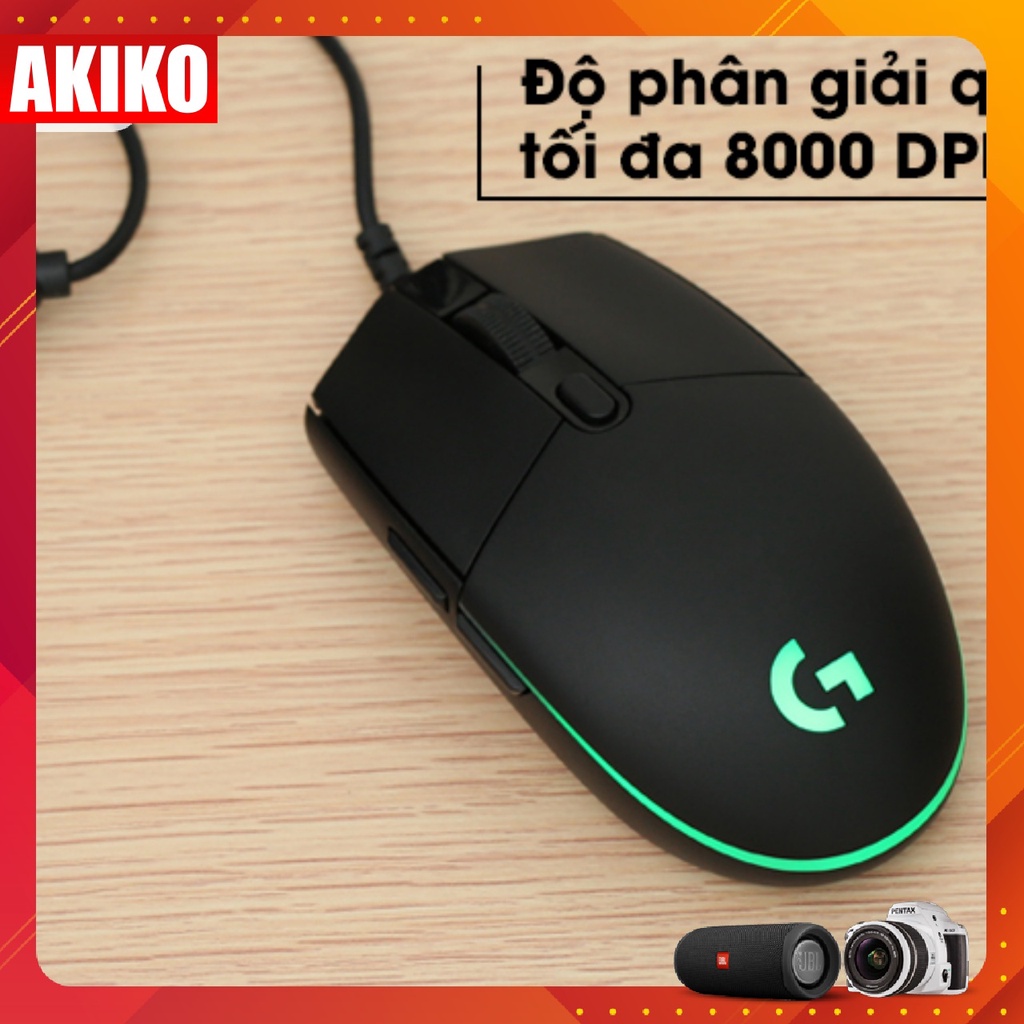 Chuột gaming  logitech G102 Led RGB 8000DPI Chuột Giá Rẻ  NK - AKIKO