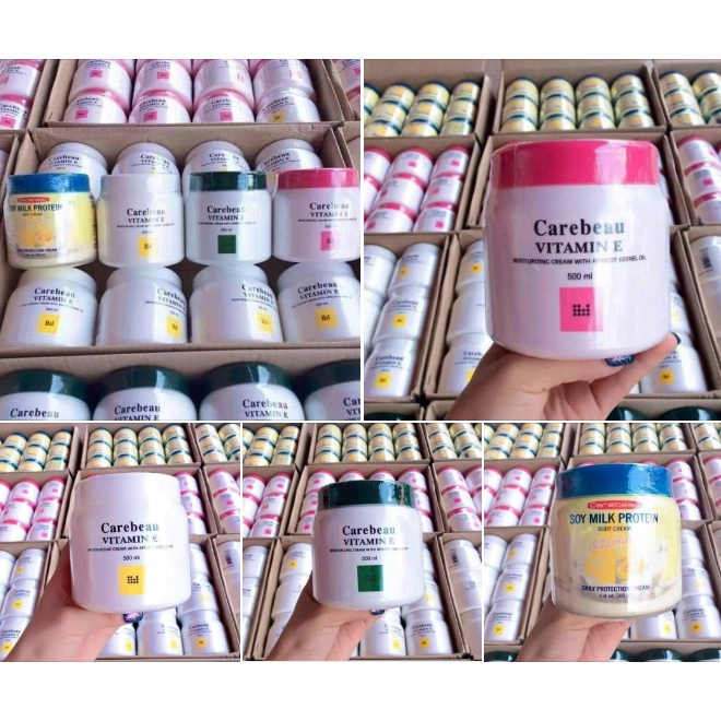 Kem Dưỡng Body Carebeau 500ml Thái Lan