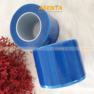 Cuộn Giấy dán bảo vệ đèn, dụng cụ phun xăm, Bluflim Miếng Dán Y Tế Vệ Sinh Dụng Cụ Phun Xăm