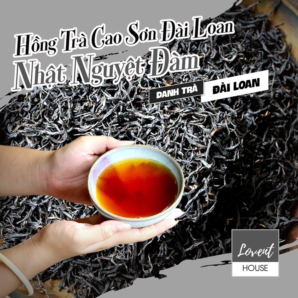 Hồng Trà Cao Sơn Đài Loan - Nhật Nguyệt Đàm - tinh hoa trời đất, thơm mùi hoa quả chín - hộp thiết 100g [Lovent House]