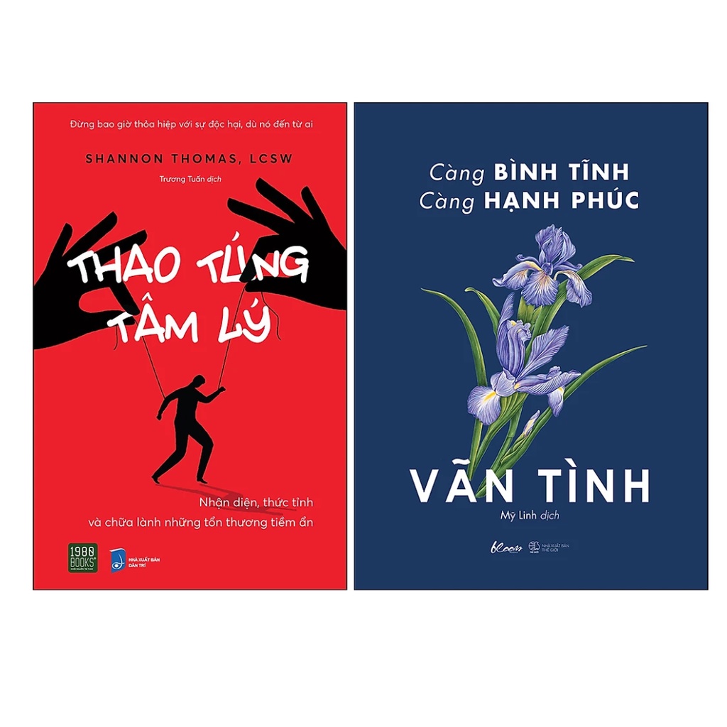 Sách - Combo 2Q Thao Túng Tâm Lý + Càng Bình Tĩnh Càng Hạnh Phúc