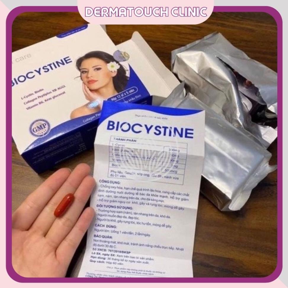 Biocystine viên uống chăm sóc hỗ trợ đẹp da, trắng da, mọc tóc, mọc móng 30 viên