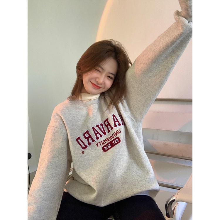 Áo nỉ Sweater nam nữ form unisex vải nỉ bông dày dặn