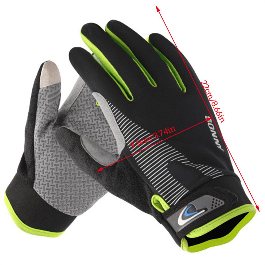 1 Đôi Găng Tay Chạy Xe Đạp Leo Núi Cách Nhiệt Chống Trượt Dành Cho Nam Nữ