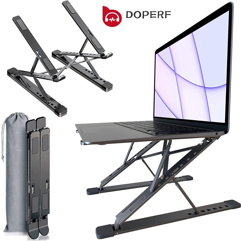 Giá đỡ LAPTOP, N8， MACBOOK bằng nhôm có thể điều chỉnh được độ cao, đế tản nhiệt kê laptop nhôm giá đỡ laptop