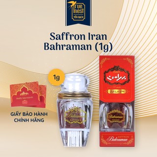 Nhuỵ hoa nghệ tây Saffron Bahraman Iran - Negin & Super Negin - 1g
