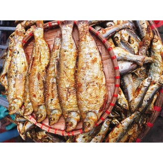 Cá thiểu hồ Thác Bà sấy ăn liền-500G