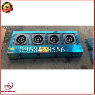 Bếp gas 4 họng - 4 cửa - 4 lò (chuyên dùng mỳ cay, cháo ếch...)