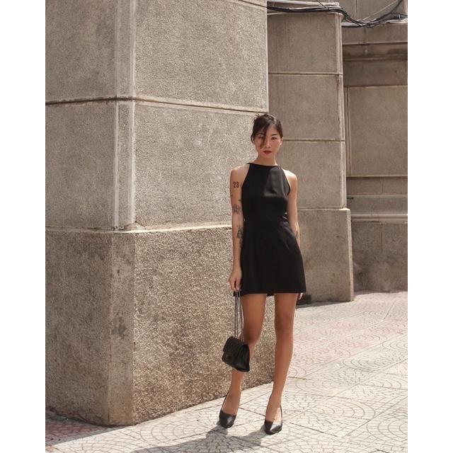 Váy Lụa Ngắn Thanh Lịch Jan Dress | FLANH