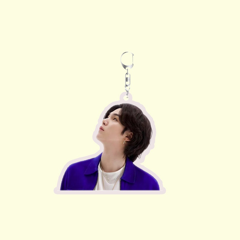 Móc Khóa In Hình Các Thành Viên Nhóm Nhạc BTS