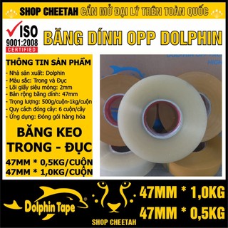 Băng dính trong /đục - lõi giấy siêu mỏng 2mm x 1kg/0,5kg – Băng dính đóng gói siêu dai và siêu dính – Băng dính OPP