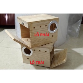 1 TỔ YẾN PHỤNG, LB CAO CẤP CÓ ỐP VÒNG KIM LOẠI(GỖ THÔNG MỸ NGUYÊN KHỐI)