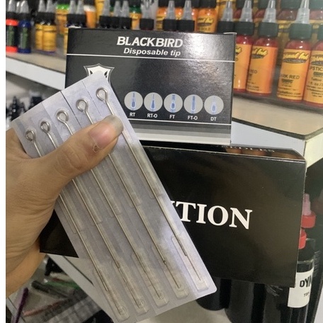 Hộp 50 Kim Xăm Đã Kèm Theo Ngòi