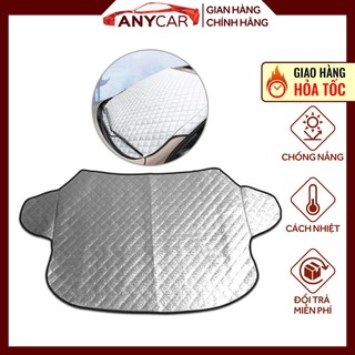 Tấm che nắng kính lái ô tô, xe hơi cao cấp có tráng bạc cách nhiệt