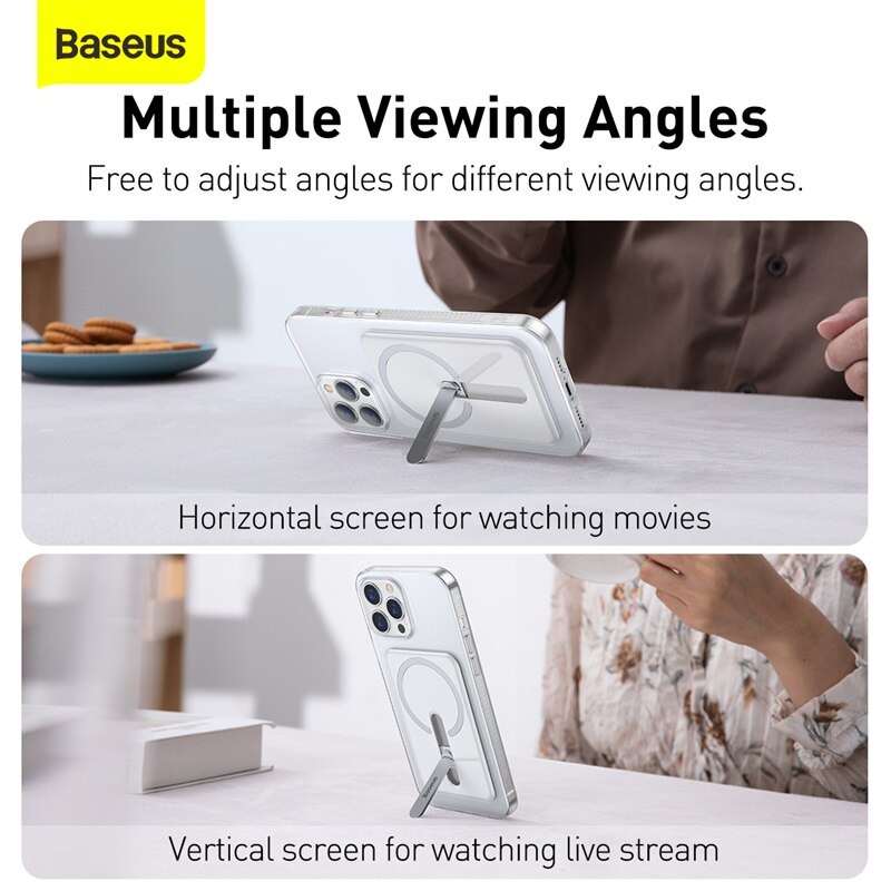 Ốp Điện Thoại Baseus Hít Nam Châm Có Giá Đỡ Cho iPhone 13 Pro Max