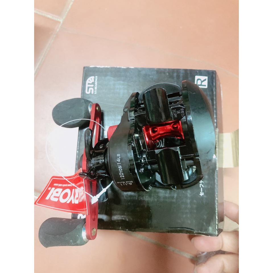 Máy Câu Cá Ngang Ryobi Smap Thân Carbon Siêu Nhẹ , Máy Cá Đồ Câu Chương Văn