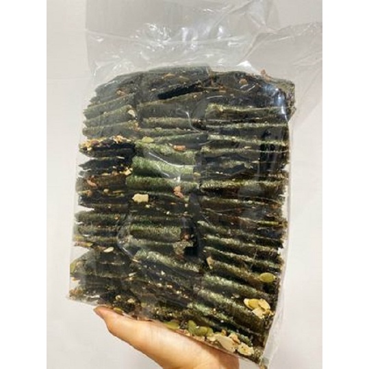Rong biển kẹp hạt siêu hạt dinh dưỡng túi zip - giá sỉ