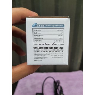 Máy Bơm Chìm Mini Jeneca PF - Siêu Êm, Tiết Kiệm Điện.