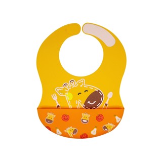 Yếm Silicon Ăn Dặm Cổ Dán Cho Bé Marcus & Marcus, Từ 6 Tháng - Lola