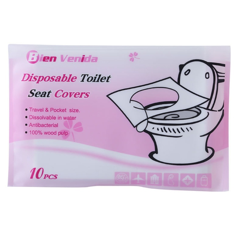 Miếng Lót Bồn Cầu Dùng Một Lần Tiện Dụng Khi Đi Du Lịch