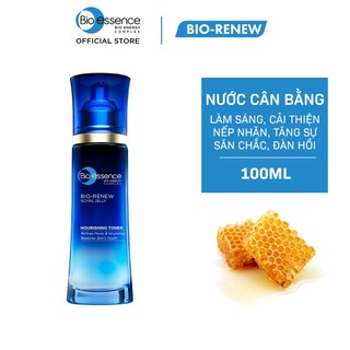 Nước cân bằng dưỡng da BioEssence BioRenew Nourishing Toner tinh chất sữa ong chúa 100ml