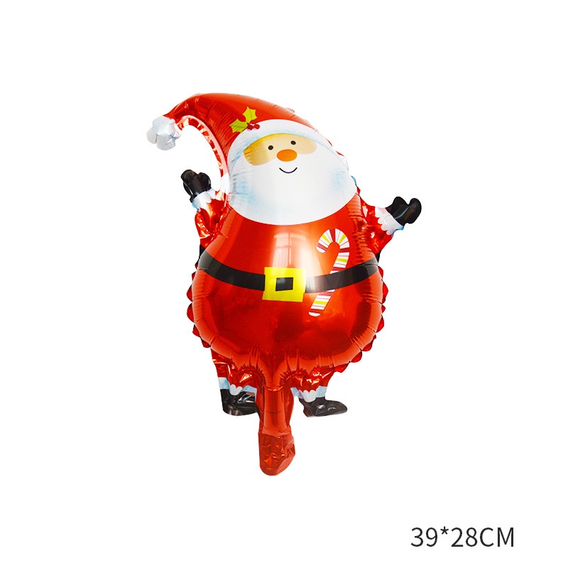 Bong Bóng Lá Nhôm 16 inch Họa Tiết Ông Già Noel / Người Tuyết Trang Trí Giáng Sinh / Năm Mới