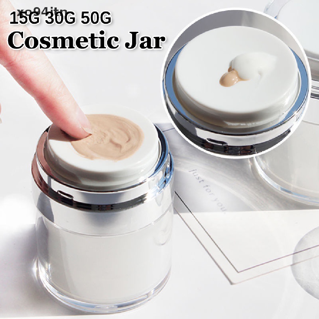 Lọ Rỗng Đựng Kem Mỹ Phẩm Bằng Acrylic Dạng Bơm Tiện Dụng