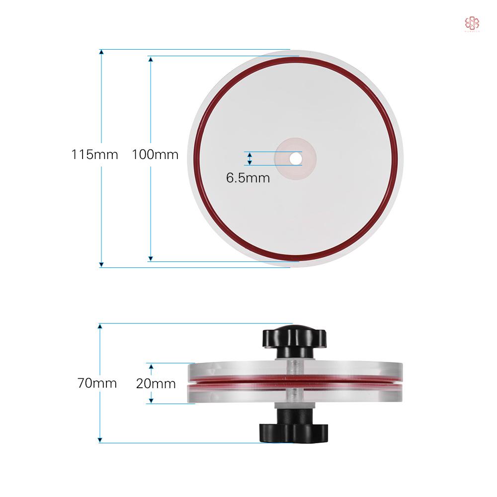 Kẹp Vệ Sinh Đĩa Than Vinyl LP Vinyl Bảo Vệ Chống Thấm Nước Kèm Túi Vải Vệ Sinh