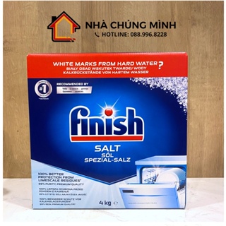 Muối rửa bát Finish giúp làm mềm nước 4kg