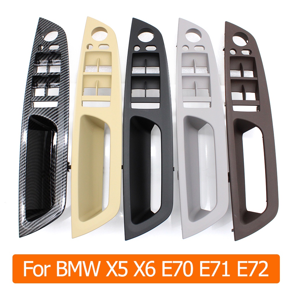 Viền Bọc Bảng Điều Khiển Cửa Sổ Bên Hông Cho Bmw X5 X6 E70 E71 E72 2007-2013