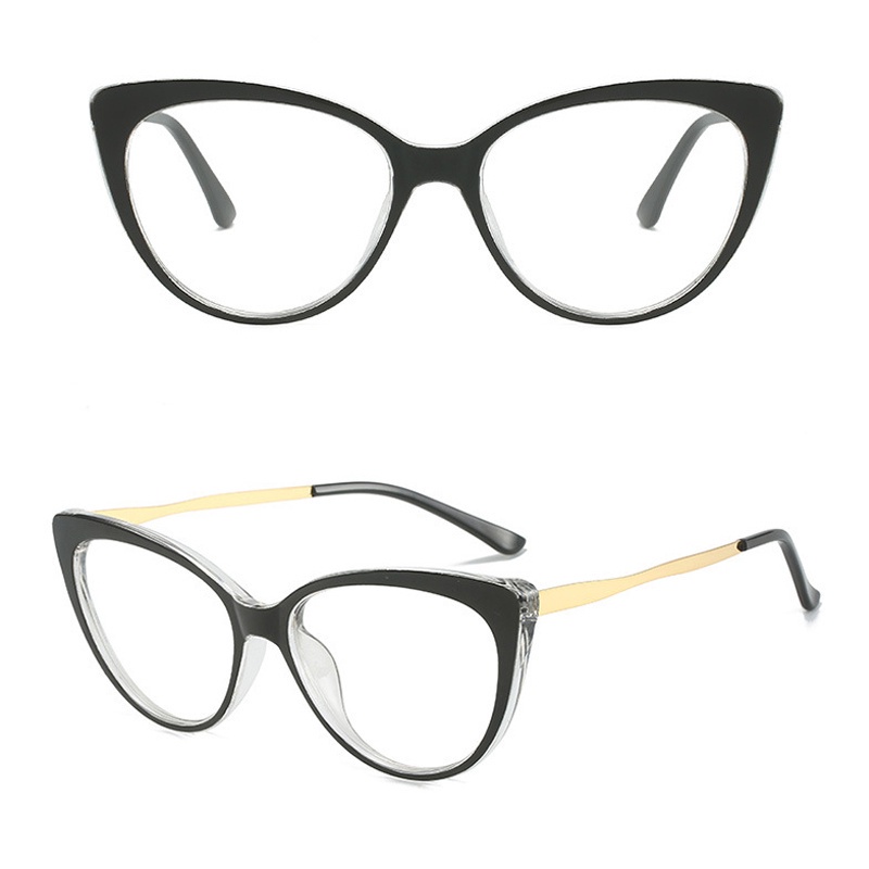 Kính Mát Mắt Mèo Chống Bức Xạ Ánh Sáng Xanh Phong Cách Cổ Điển Cho Nam Và Nữ