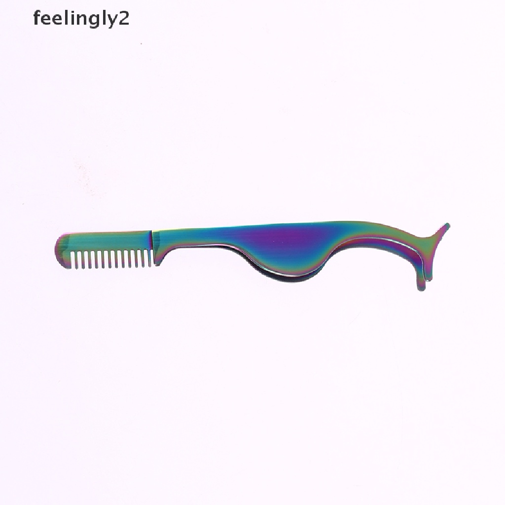 Nhíp Gắp Lông Mi Giả Bằng Thép Không Gỉ Tiện Dụng